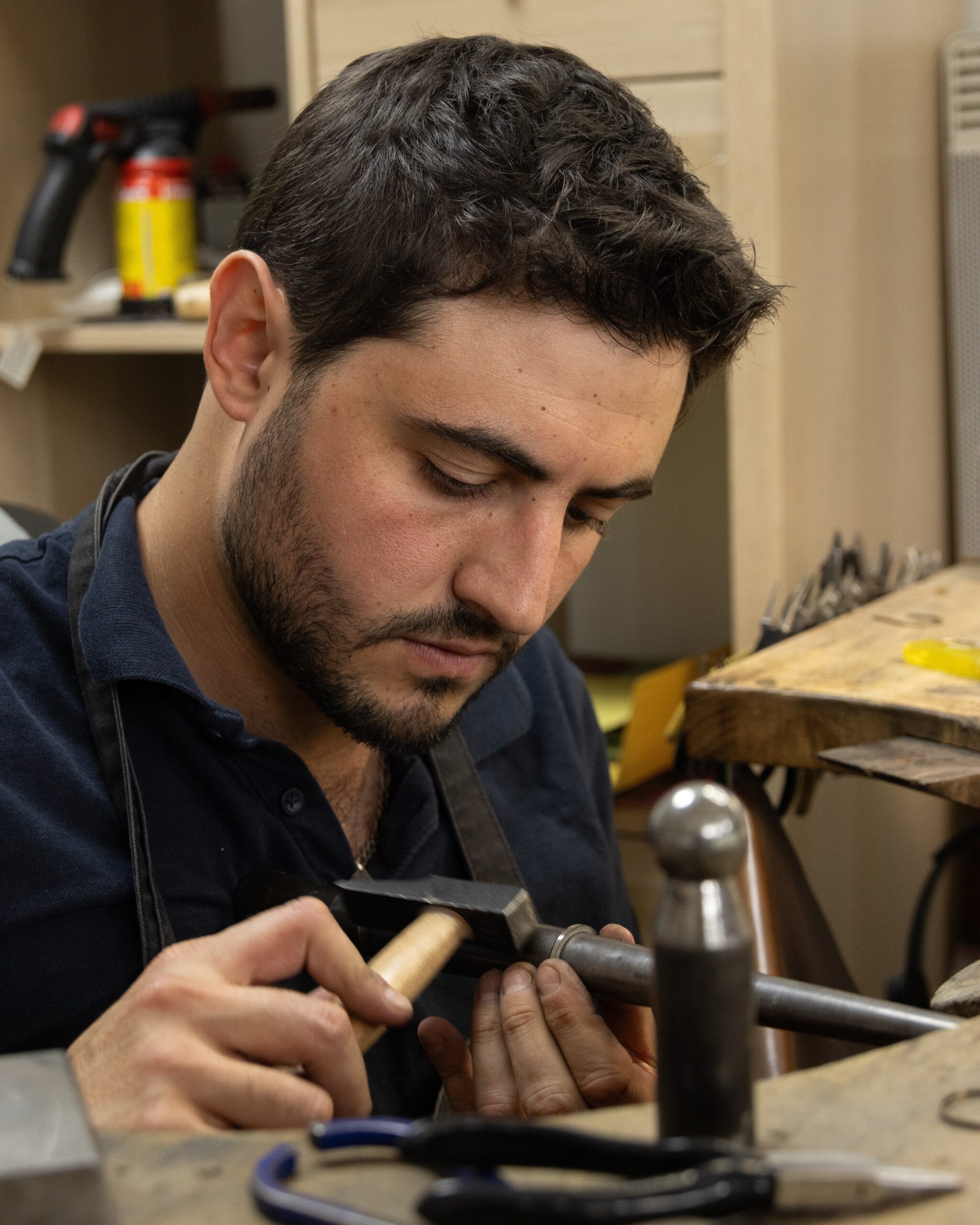 Atelier Landès -  Bijoux en damas 